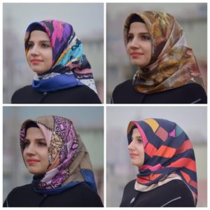 بستن روسری به روش عربی و ترکی
