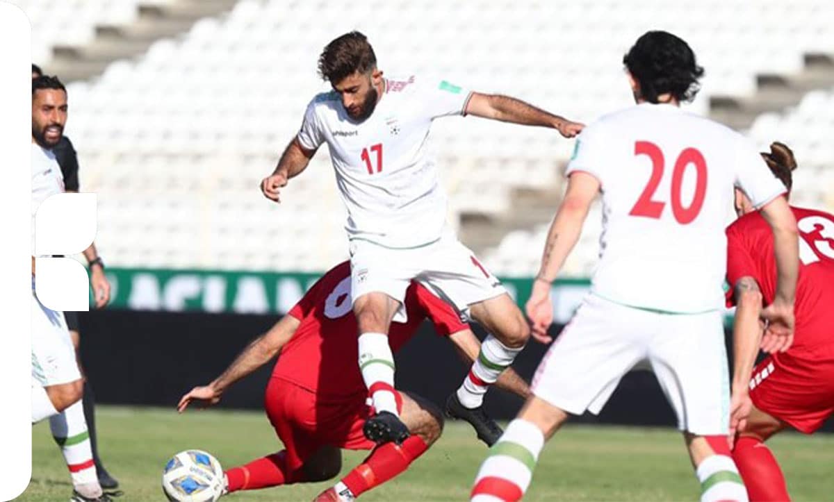 لباس تیم ملی ایران در برابر لبنان 